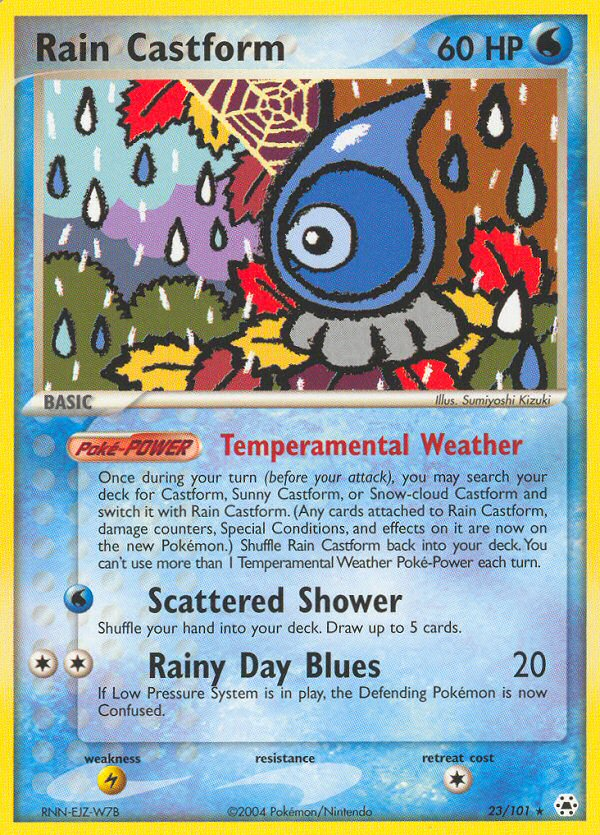 Rain Castform (23/101) [EX: Hidden Legends] - Comfy Hobbies