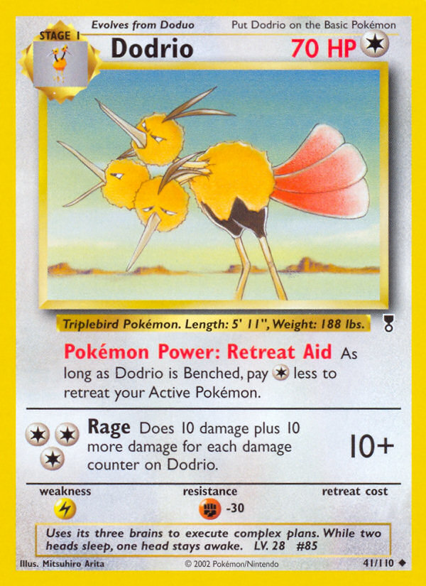 Dodrio (41/110) [Legendary Collection] - Comfy Hobbies