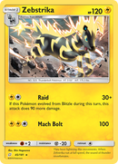 Zebstrika (45/181) [Sun & Moon: Team Up] - Comfy Hobbies