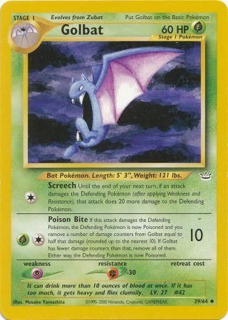 Golbat (29/64) [Neo Revelation Unlimited] - Comfy Hobbies