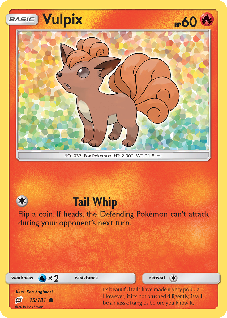 Vulpix (15/181) [Sun & Moon: Team Up] - Comfy Hobbies