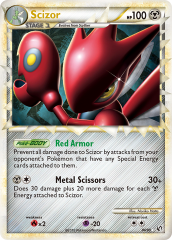 Scizor (84/90) [HeartGold & SoulSilver: Undaunted] - Comfy Hobbies