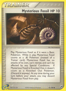 Mysterious Fossil (91/100) [EX: Sandstorm] - Comfy Hobbies