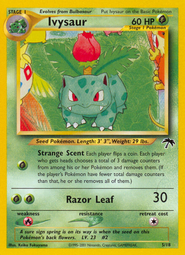 Ivysaur (5/18) [Southern Islands] - Comfy Hobbies