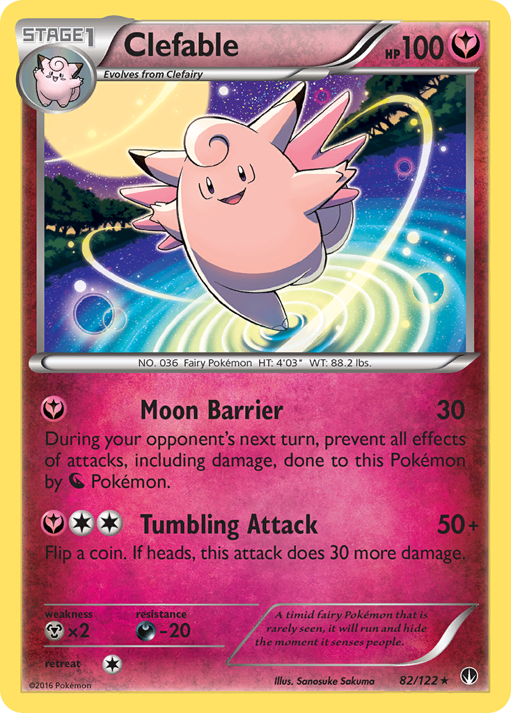 Clefable (82/122) [XY: BREAKpoint] - Comfy Hobbies