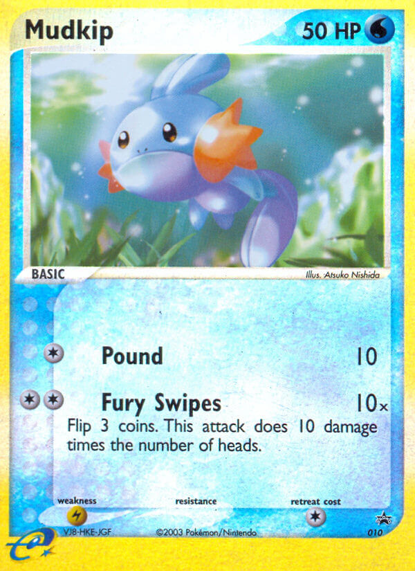 Mudkip (010) [Nintendo: Black Star Promos] - Comfy Hobbies