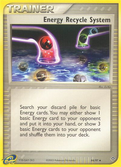 Energy Recycle System (84/97) [EX: Dragon] - Comfy Hobbies