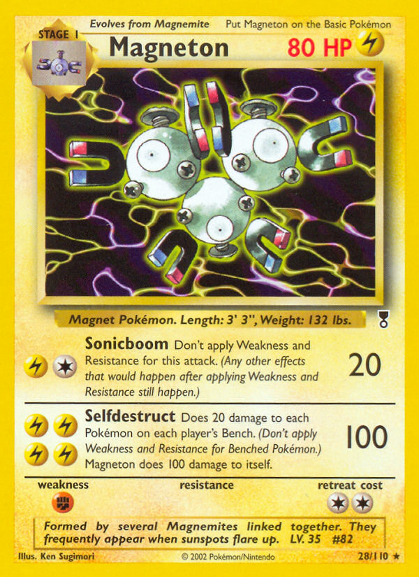 Magneton (28/110) [Legendary Collection] - Comfy Hobbies