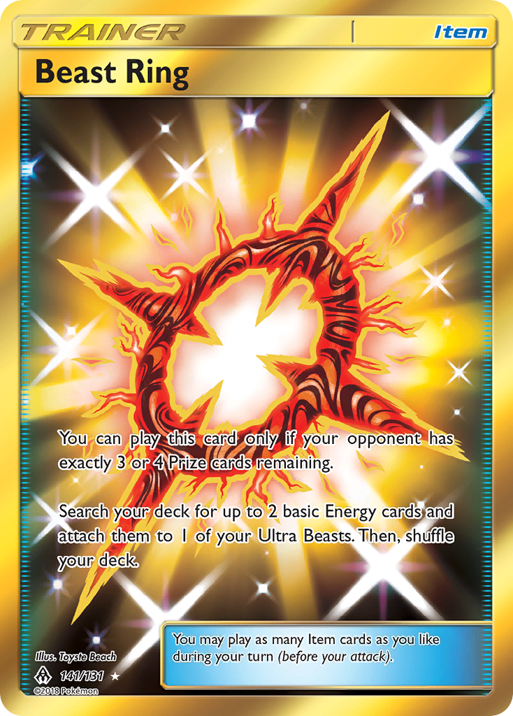 Beast Ring (141/131) [Sun & Moon: Forbidden Light] - Comfy Hobbies