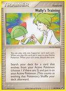 Wally's Training (89/100) [EX: Battle Stadium] - Comfy Hobbies