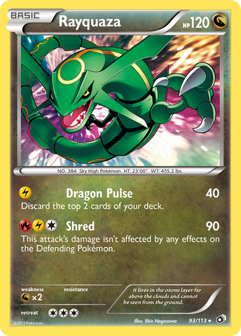 Rayquaza (93/113) [Black & White: Legendary Treasures] - Comfy Hobbies