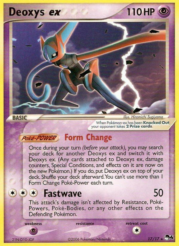 Deoxys ex (17/17) [POP Series 4] - Comfy Hobbies