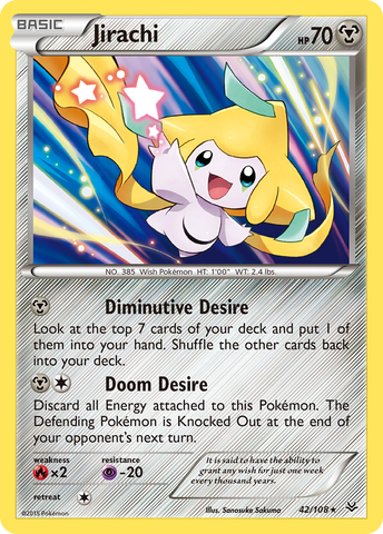 Jirachi (42/108) [XY: Roaring Skies] - Comfy Hobbies