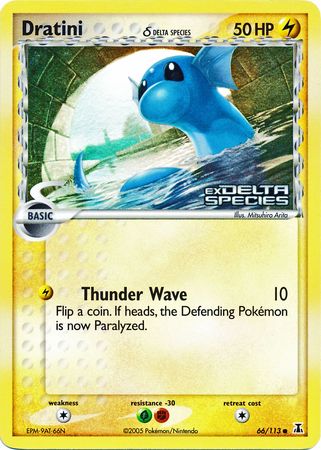 Dratini (66/113) (Delta Species) (Stamped) [EX: Delta Species] - Comfy Hobbies