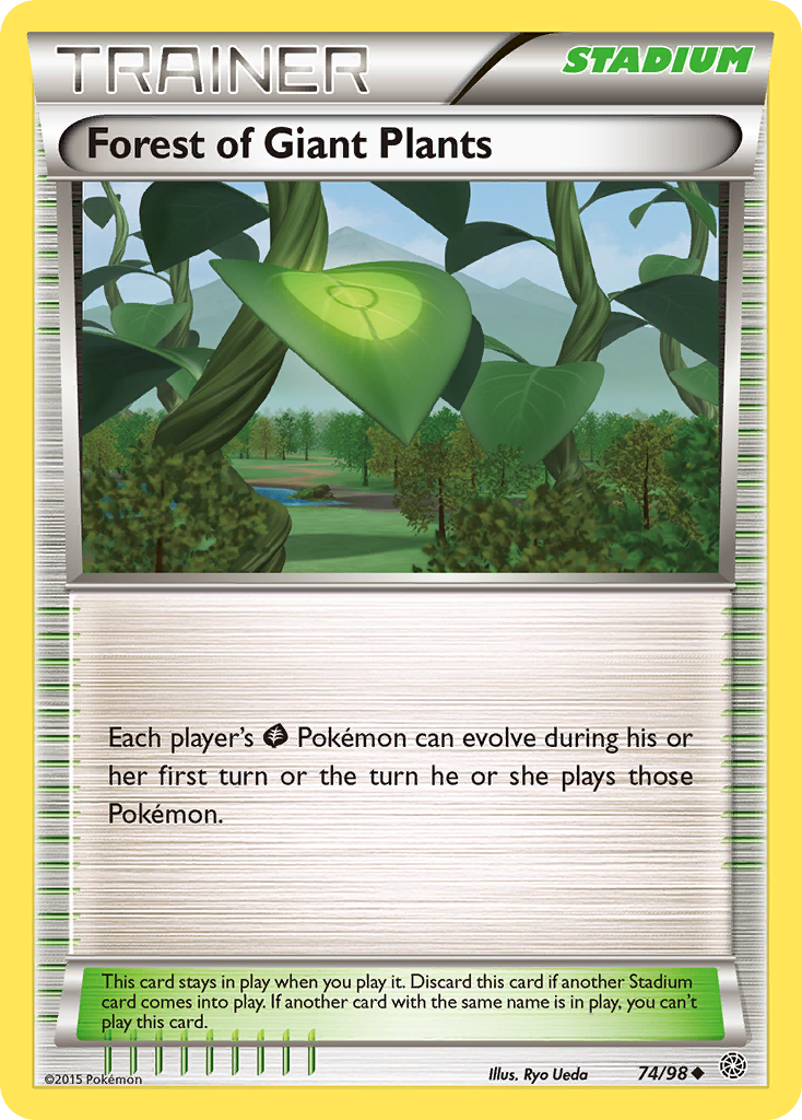 Forest of Giant Plants (74/98) [XY: Ancient Origins] - Comfy Hobbies