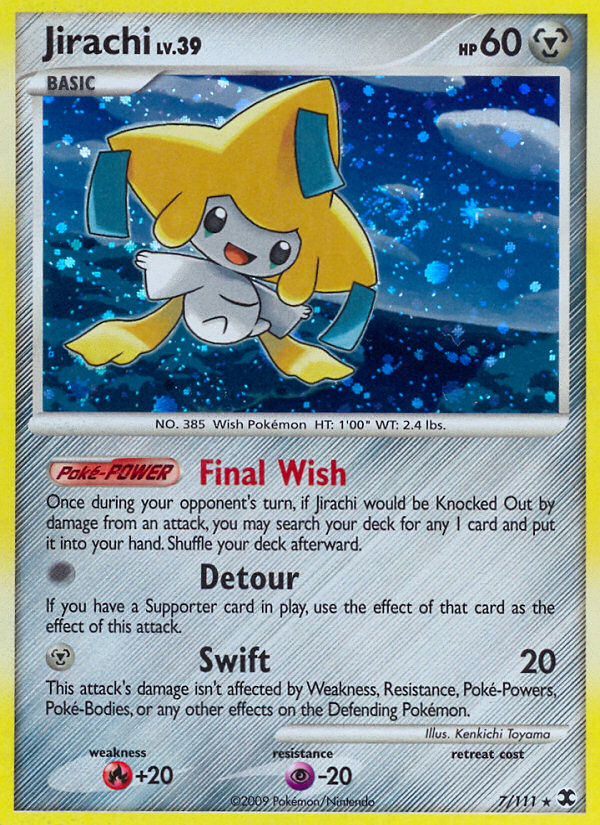 Jirachi (7/111) [Platinum: Rising Rivals] - Comfy Hobbies
