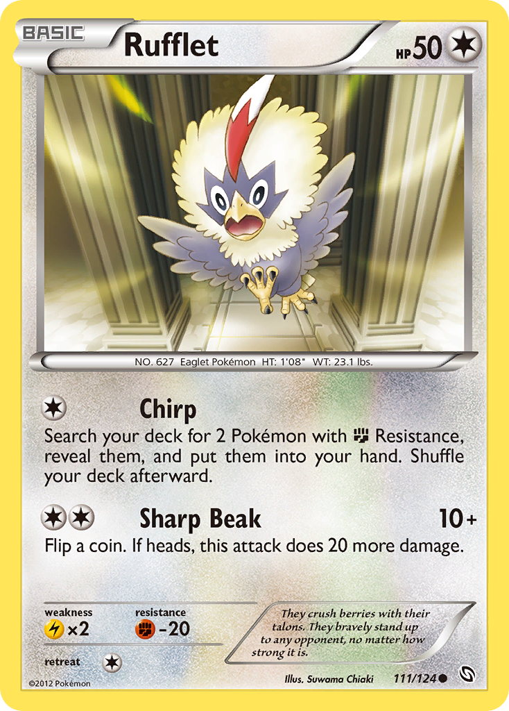 Rufflet (111/124) [Black & White: Dragons Exalted] - Comfy Hobbies