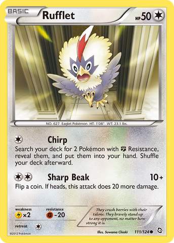 Rufflet (111/124) [Black & White: Dragons Exalted] - Comfy Hobbies