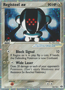 Registeel ex (100/106) [EX: Emerald] - Comfy Hobbies