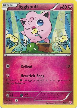 Jigglypuff (25/30) [XY: Trainer Kit 1 - Wigglytuff] - Comfy Hobbies