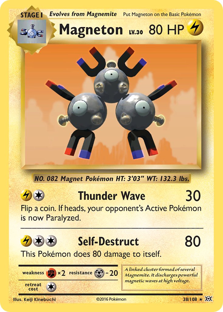 Magneton (38/108) (Theme Deck Exclusive) [XY: Evolutions] - Comfy Hobbies