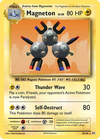 Magneton (38/108) (Theme Deck Exclusive) [XY: Evolutions] - Comfy Hobbies