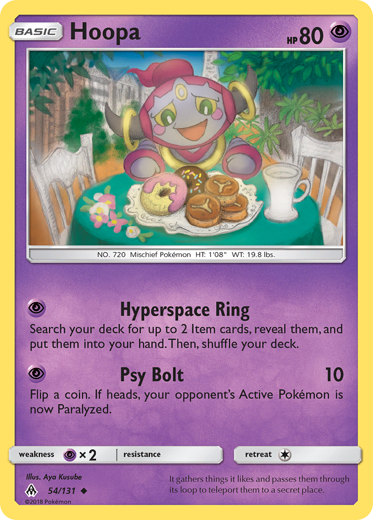 Hoopa (54/131) [Sun & Moon: Forbidden Light] - Comfy Hobbies