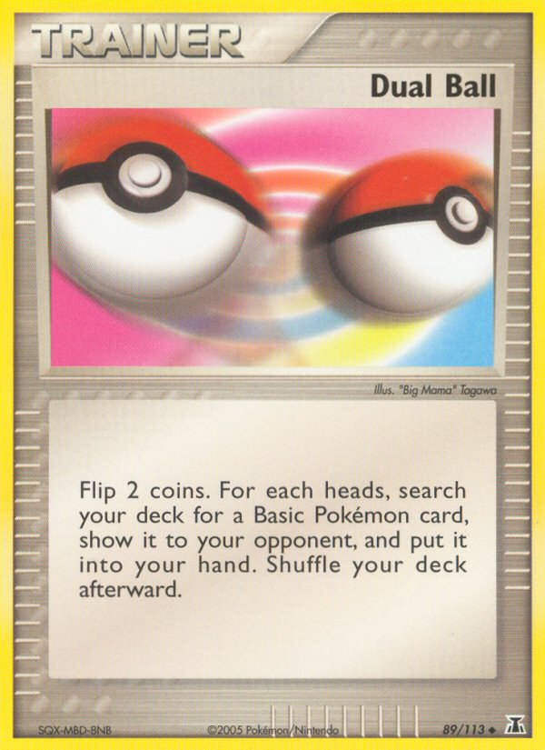 Dual Ball (89/113) [EX: Delta Species] - Comfy Hobbies