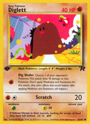 Diglett (52/82) [Team Rocket 1st Edition] - Comfy Hobbies