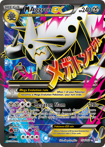 M Aggron EX (154/160) [XY: Primal Clash] - Comfy Hobbies