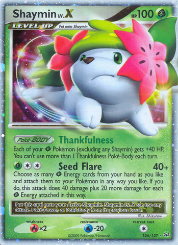 Shaymin LV.X (126/127) [Platinum: Base Set] - Comfy Hobbies
