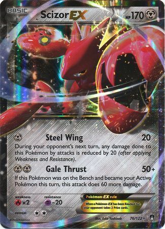 Scizor EX (76/122) (Jumbo Card) [XY: BREAKpoint] - Comfy Hobbies