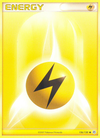 Lightning Energy (126/130) [Diamond & Pearl: Base Set] - Comfy Hobbies