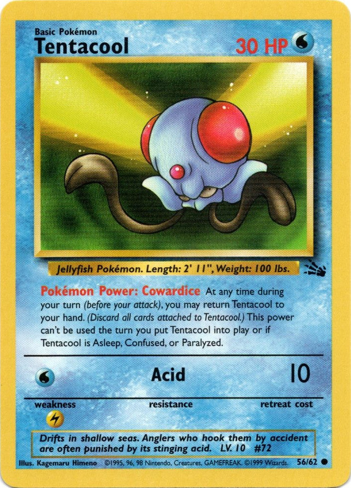Tentacool (56/62) [Fossil Unlimited] - Comfy Hobbies