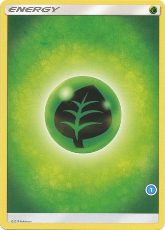 Grass Energy (Deck Exclusive #1) [Sun & Moon: Trainer Kit - Alolan Ninetales] - Comfy Hobbies