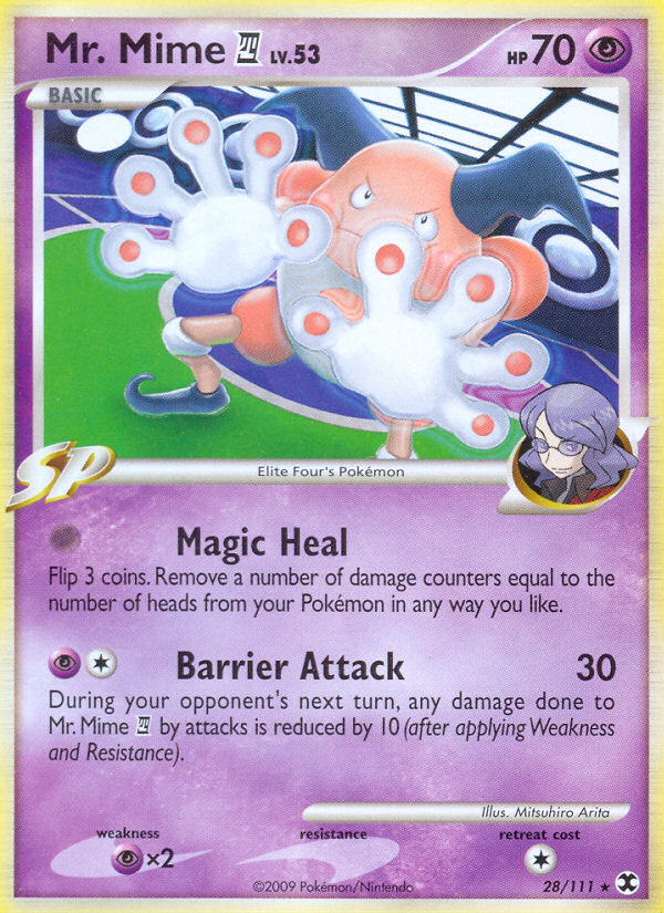 Mr. Mime (28/111) [Platinum: Rising Rivals] - Comfy Hobbies