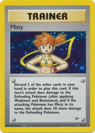 Misty (18/132) [Gym Heroes Unlimited] - Comfy Hobbies