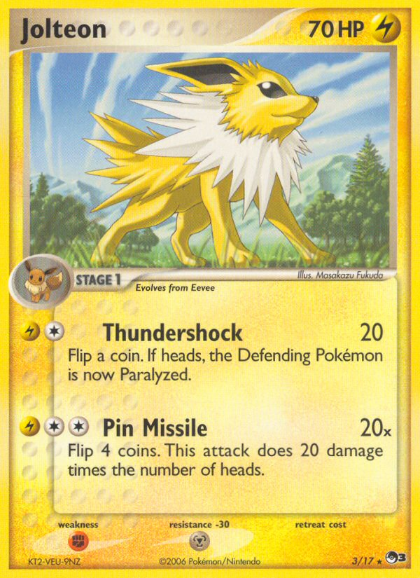 Jolteon (3/17) [POP Series 3] - Comfy Hobbies