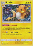 Raichu (41/147) (Cosmos Holo) [Sun & Moon: Burning Shadows] - Comfy Hobbies