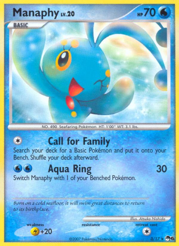 Manaphy (3/17) [POP Series 6] - Comfy Hobbies