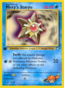 Misty's Staryu (90/132) [Gym Heroes 1st Edition] - Comfy Hobbies