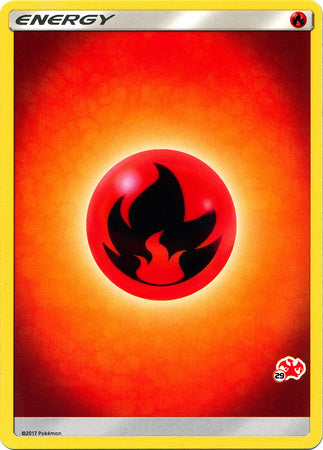 Fire Energy (Charizard Stamp #29) [Battle Academy 2020] - Comfy Hobbies