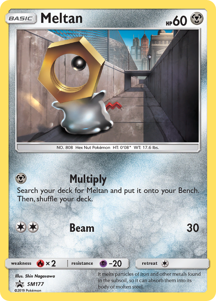 Meltan (SM177) [Sun & Moon: Black Star Promos] - Comfy Hobbies