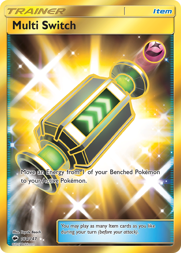 Multi Switch (164/147) [Sun & Moon: Burning Shadows] - Comfy Hobbies