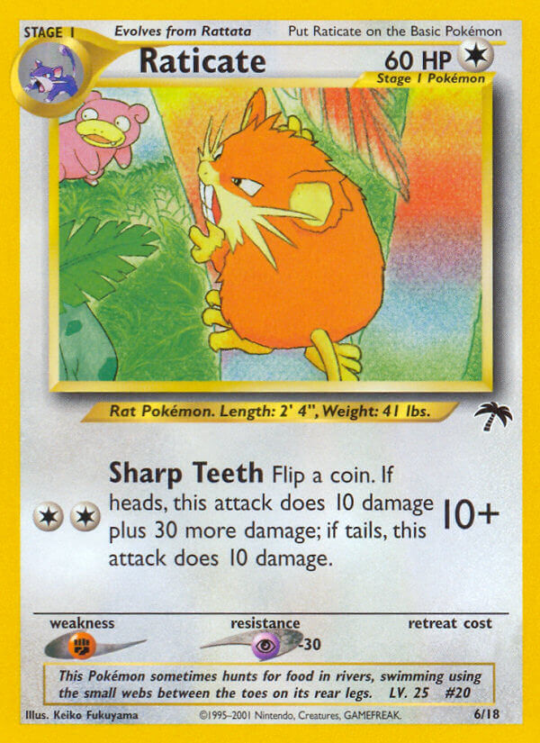 Raticate (6/18) [Southern Islands] - Comfy Hobbies