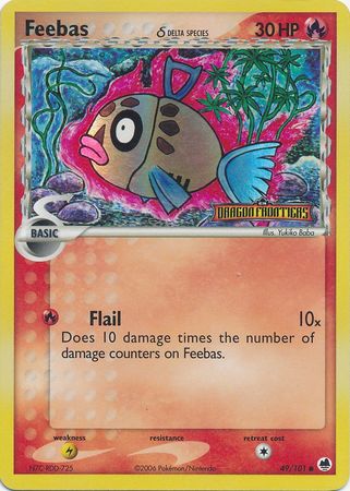 Feebas (49/101) (Delta Species) (Stamped) [EX: Dragon Frontiers] - Comfy Hobbies