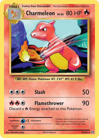 Charmeleon (10/108) [XY: Evolutions] - Comfy Hobbies