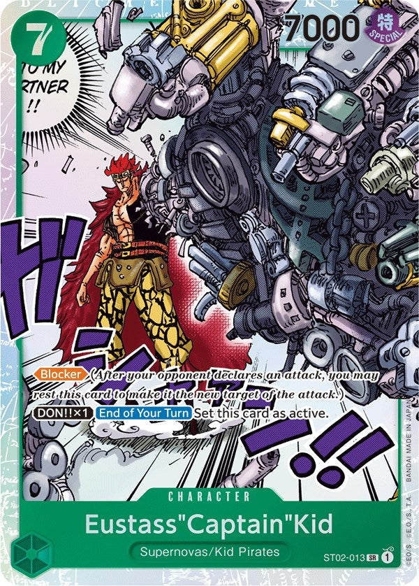 Eustass"Captain"Kid (013) [Starter Deck: Worst Generation] - Comfy Hobbies