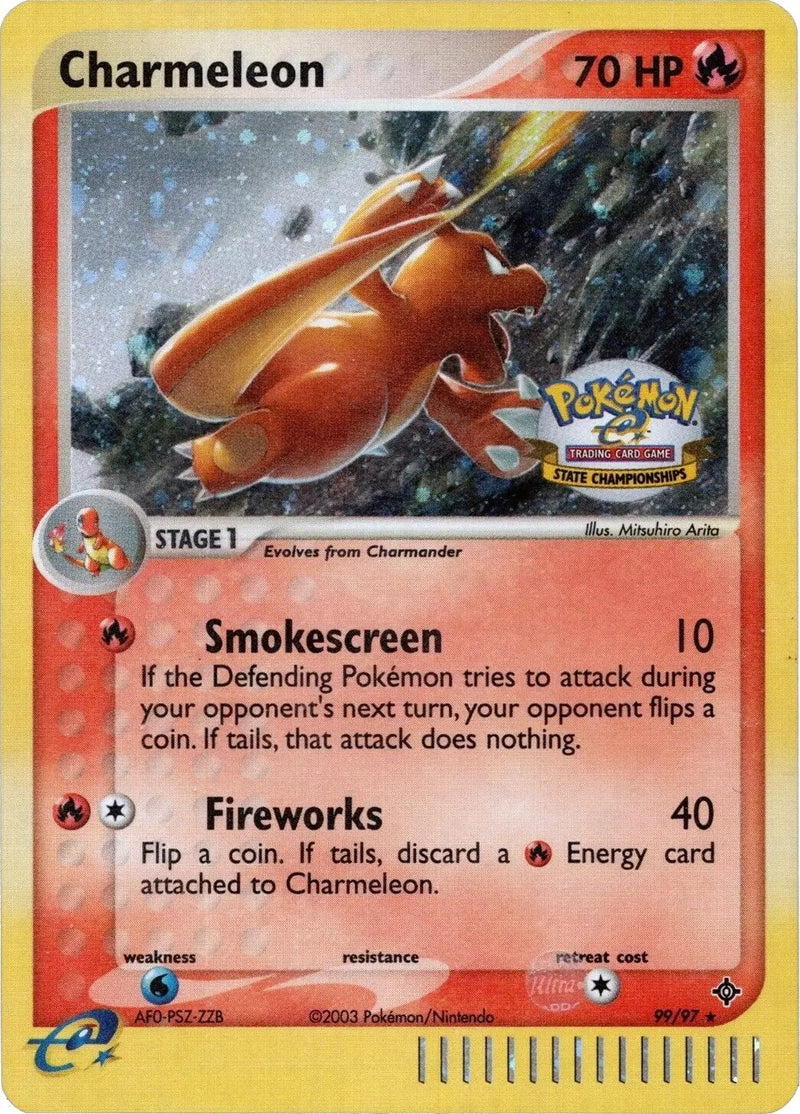 Charmeleon (99/97) (State Championship) [EX: Dragon] - Comfy Hobbies