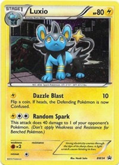 Luxio (BW34) (Cosmos Holo) [Black & White: Black Star Promos] - Comfy Hobbies